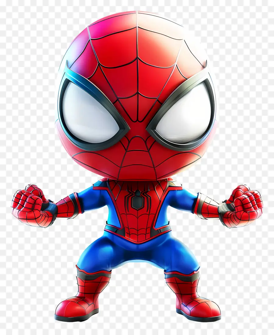 Lindo Hombre Araña，Chibi Hombre Araña PNG