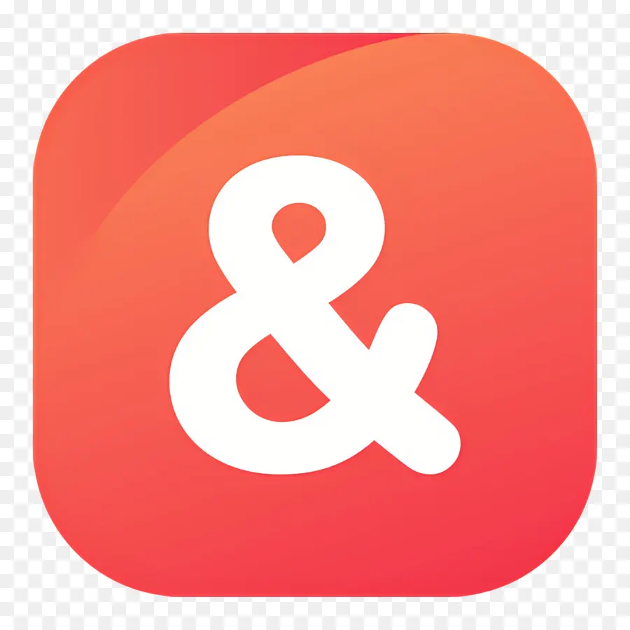 Símbolo Comercial，Ampersand PNG