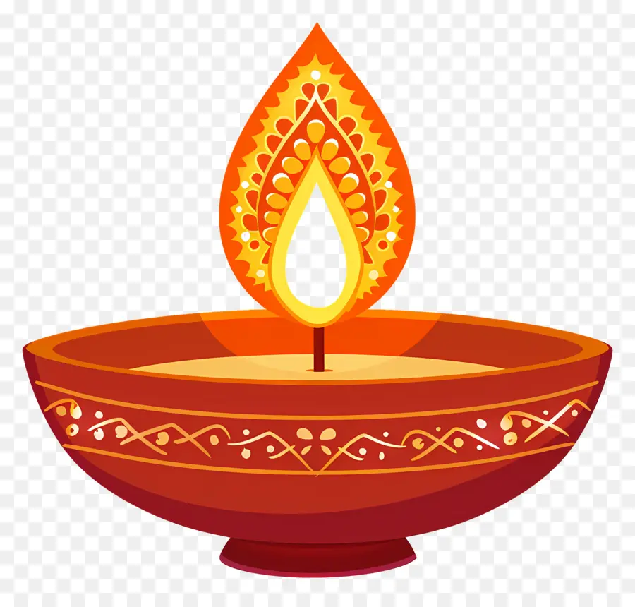 Diwali Diya，Lámpara PNG