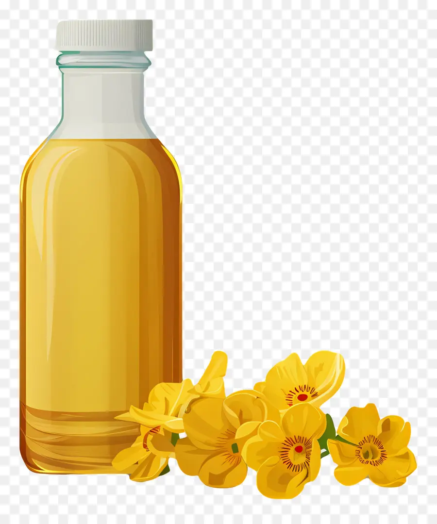 Aceite De Canola，Botella De Aceite PNG