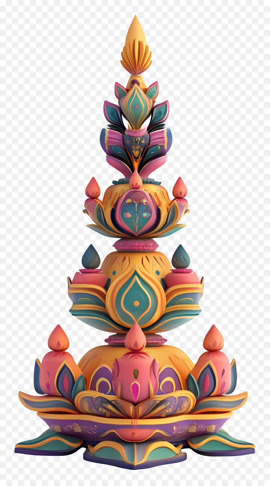 Dipavali，Escultura Decorativa PNG