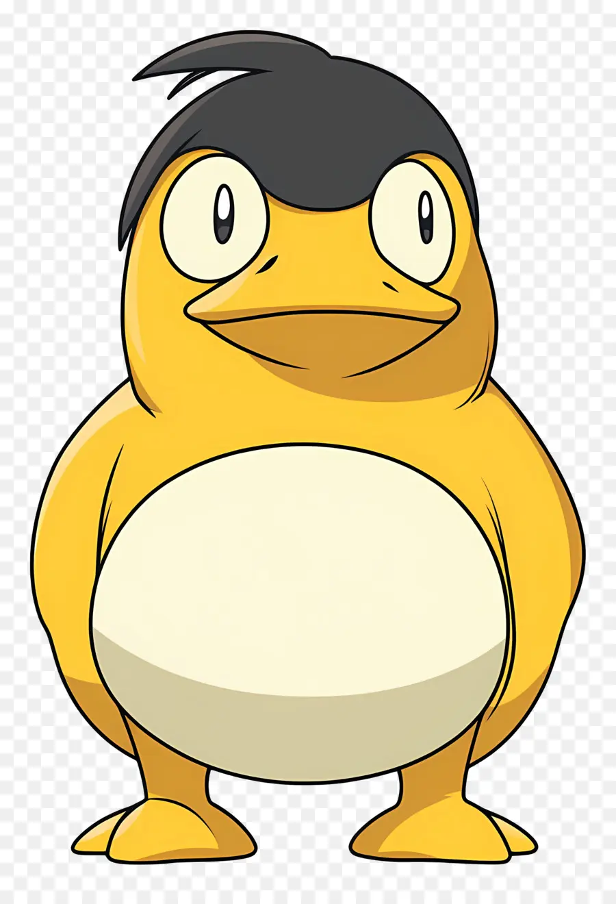 Pato De Dibujos Animados，Amarillo PNG