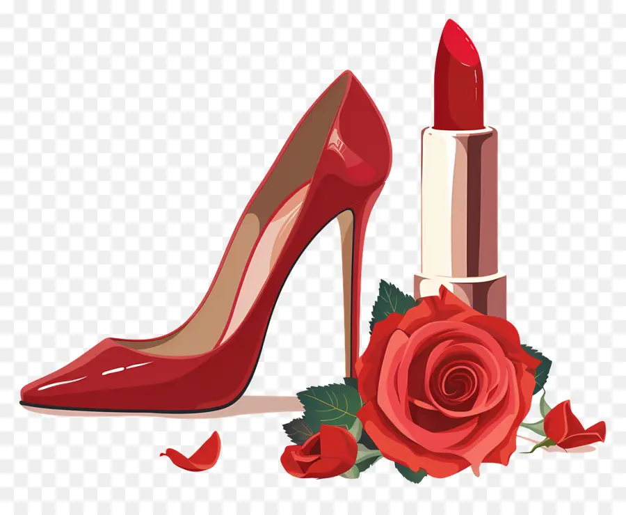 Tacones Rojos，Tacón Alto Rojo PNG