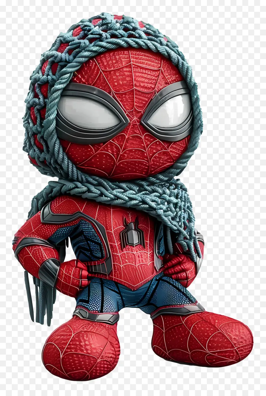 Lindo Hombre Araña，Spider Man Con Bufanda PNG