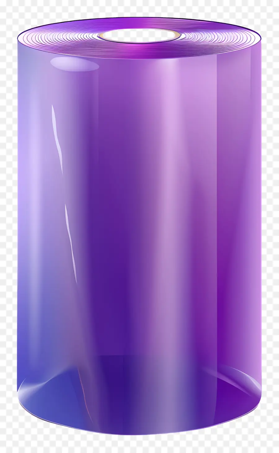 Rollo Morado，Rollo De Plástico PNG