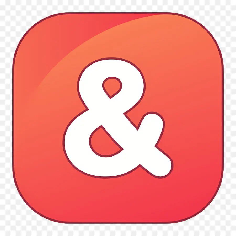 Símbolo Comercial，Ampersand PNG