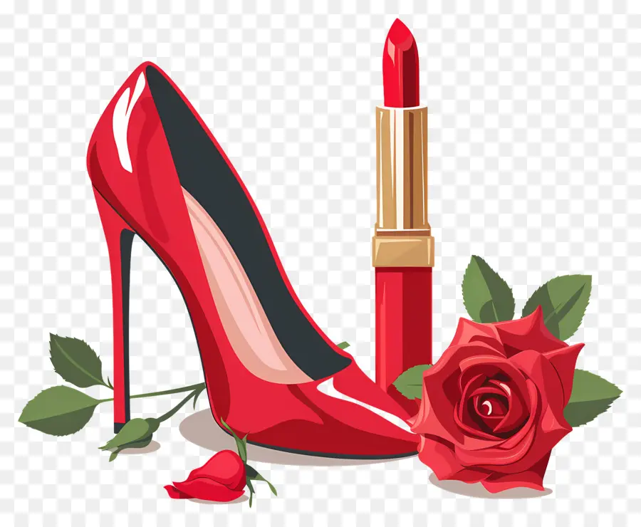 Tacones Rojos，Tacón Alto Rojo PNG