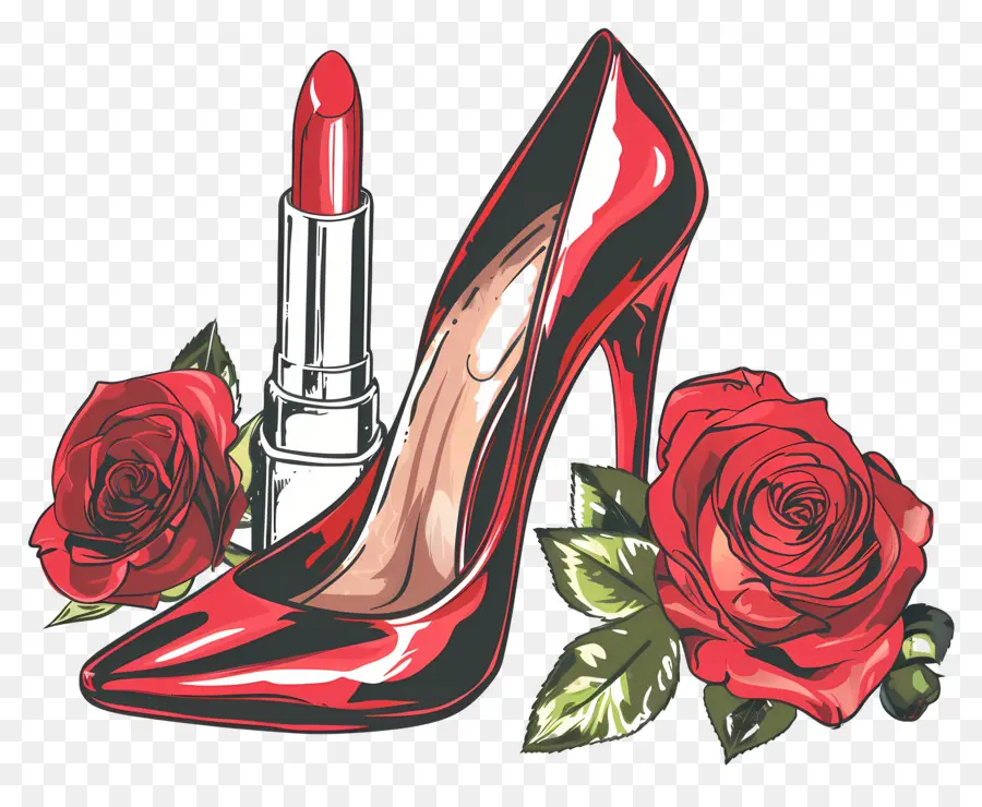 Tacones Rojos，Tacón Alto Rojo PNG