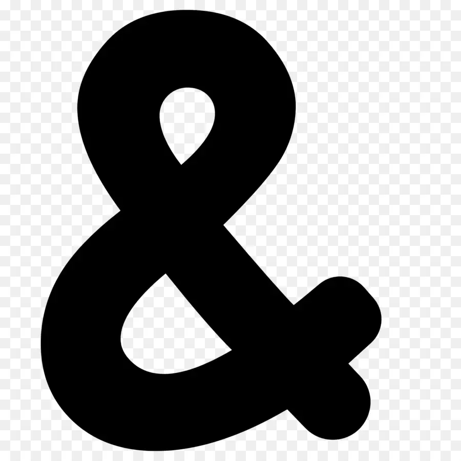 Símbolo Comercial，Ampersand PNG