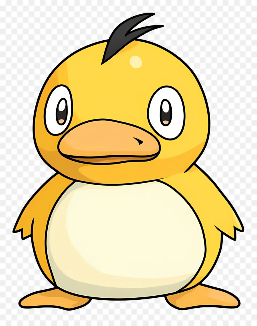 Pato De Dibujos Animados，Pato Amarillo PNG