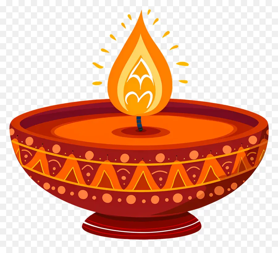 Diwali Diya，Lámpara PNG