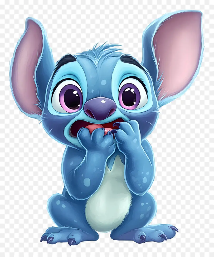 Puntada Disney，Personaje De Dibujos Animados Azul PNG