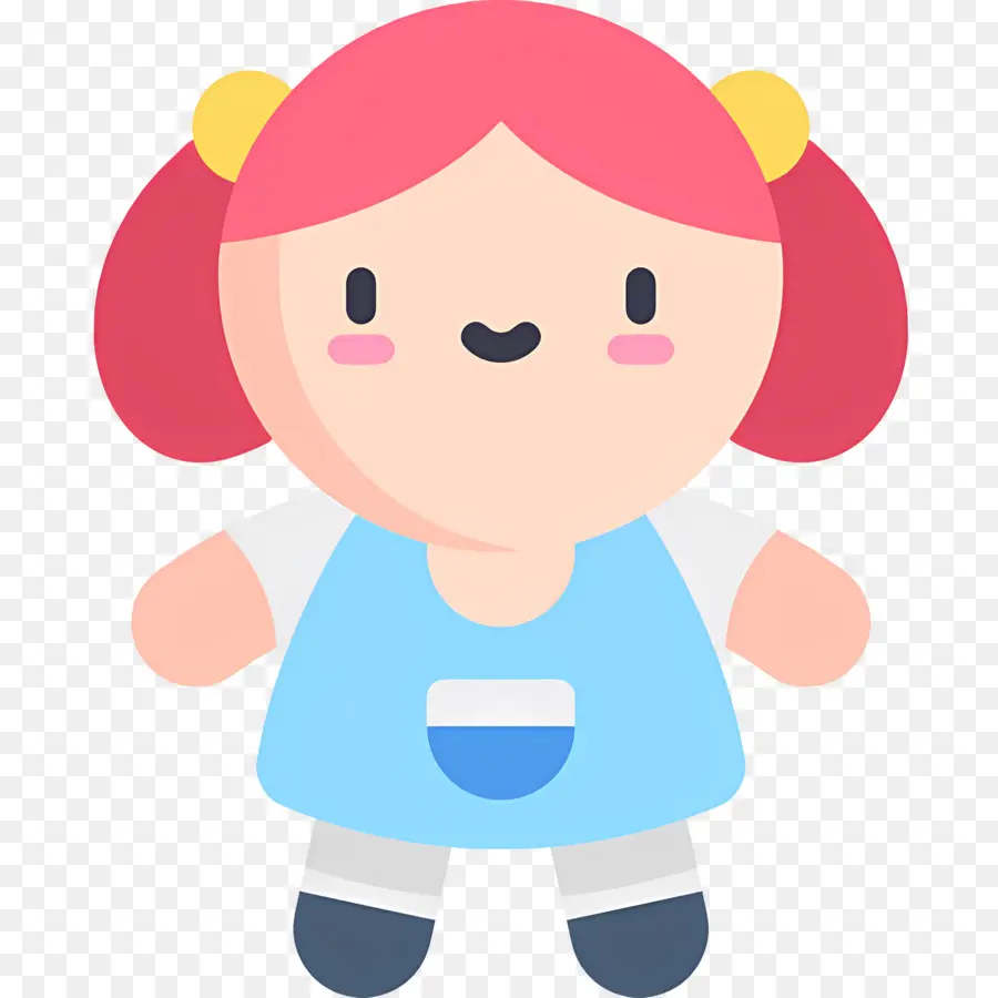 Niña，Niña De Dibujos Animados PNG