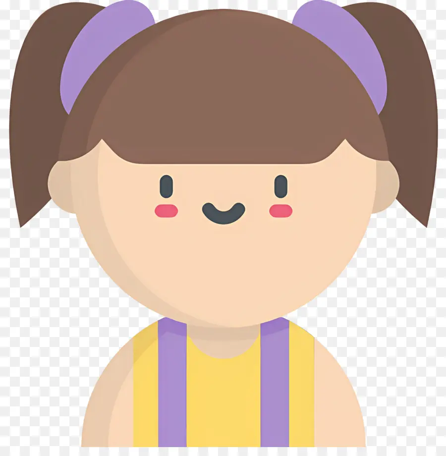 Niña，Niña De Dibujos Animados PNG