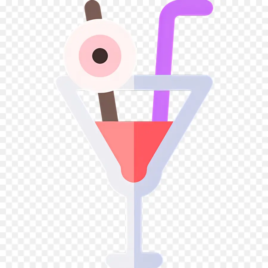 Coctel De Halloween，Bebida De Globo Ocular PNG