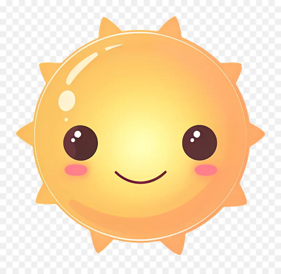 Sol Kawaii，Lindo Sol PNG