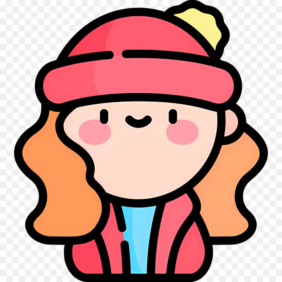 Niña，Linda Chica De Dibujos Animados PNG