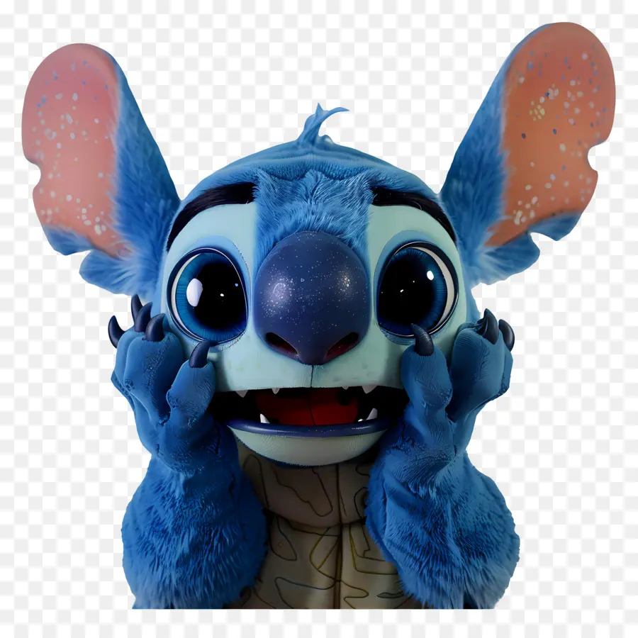 Puntada Disney，Personaje Alienígena Azul PNG