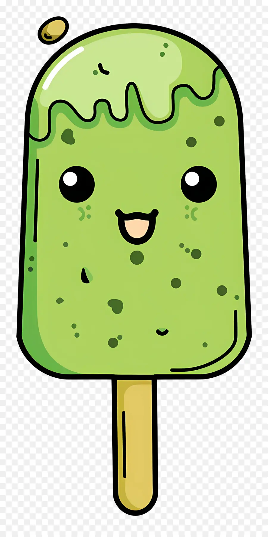 Helado De Matcha，Paleta De Kiwi PNG