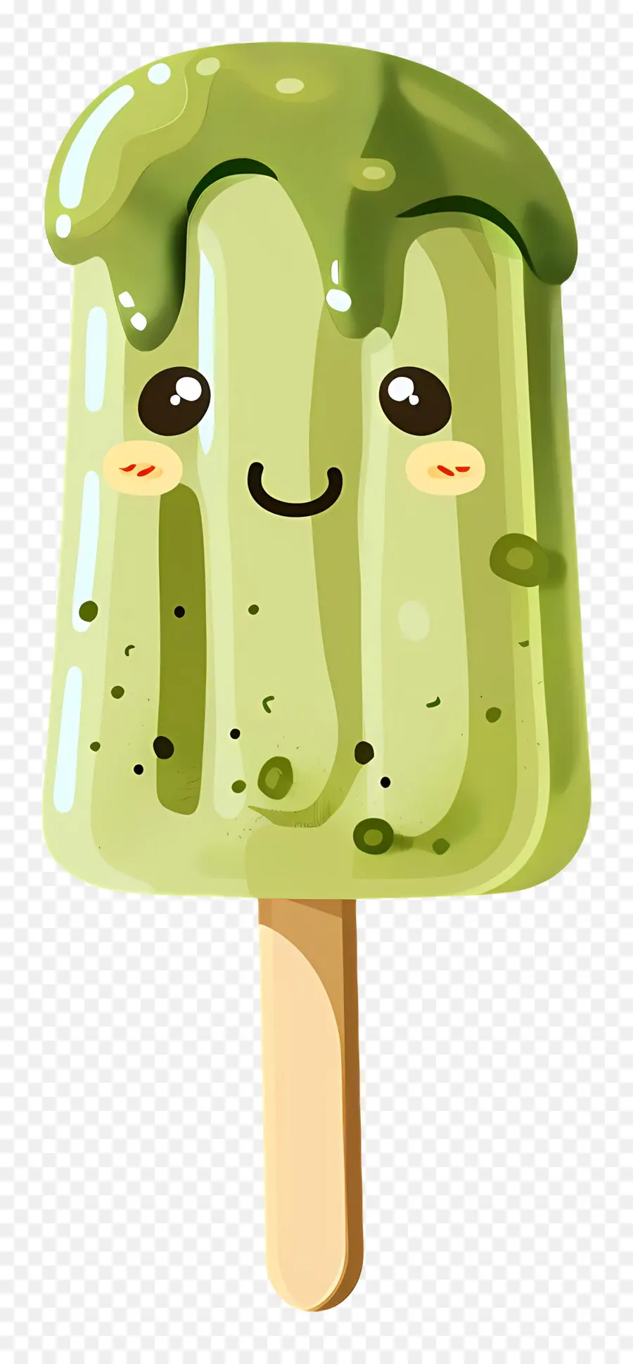 Helado De Matcha，Paleta De Kiwi PNG