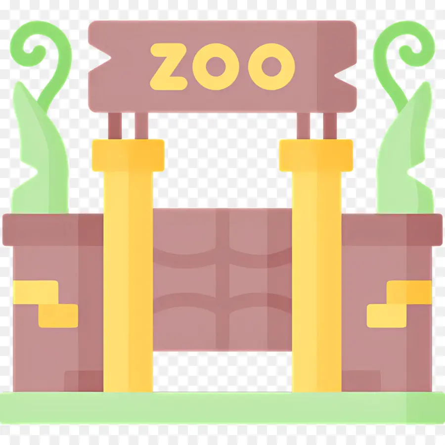 Zoo，Entrada Al Zoológico PNG