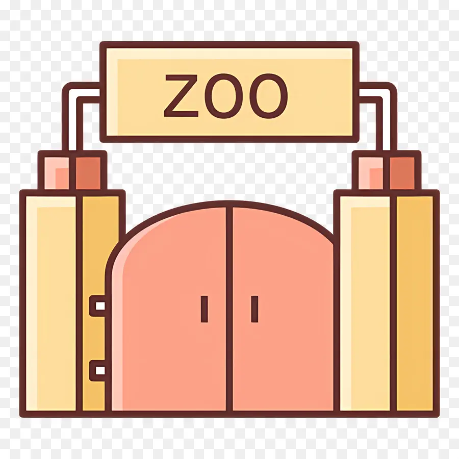 Zoo，Entrada Al Zoológico PNG