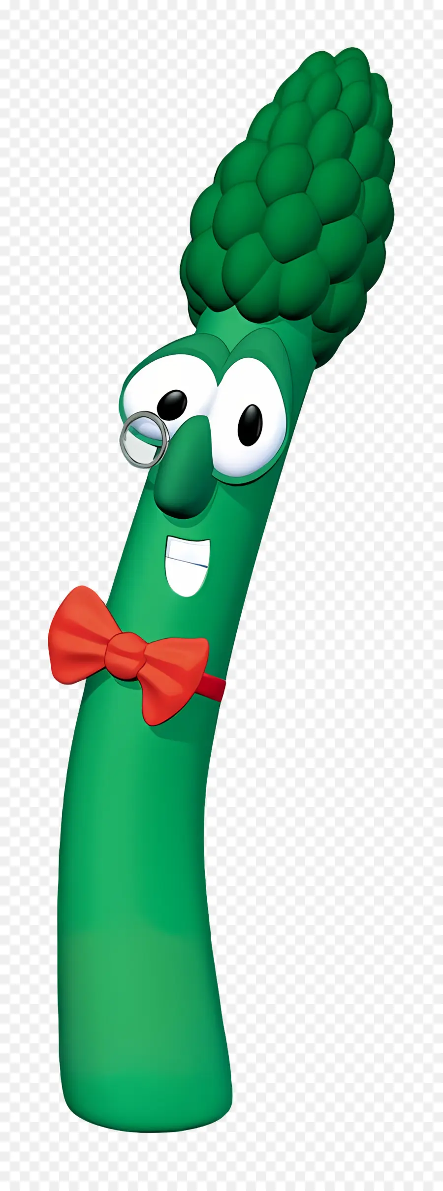 Veggietales，Carácter De Espárragos PNG