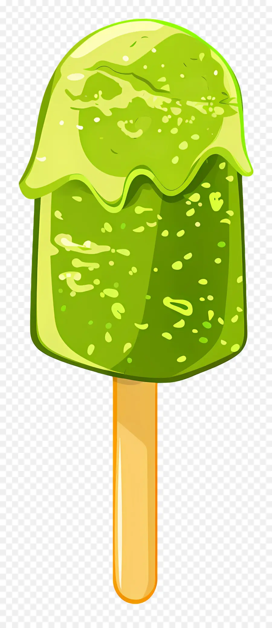 Helado De Matcha，Paleta De Kiwi PNG