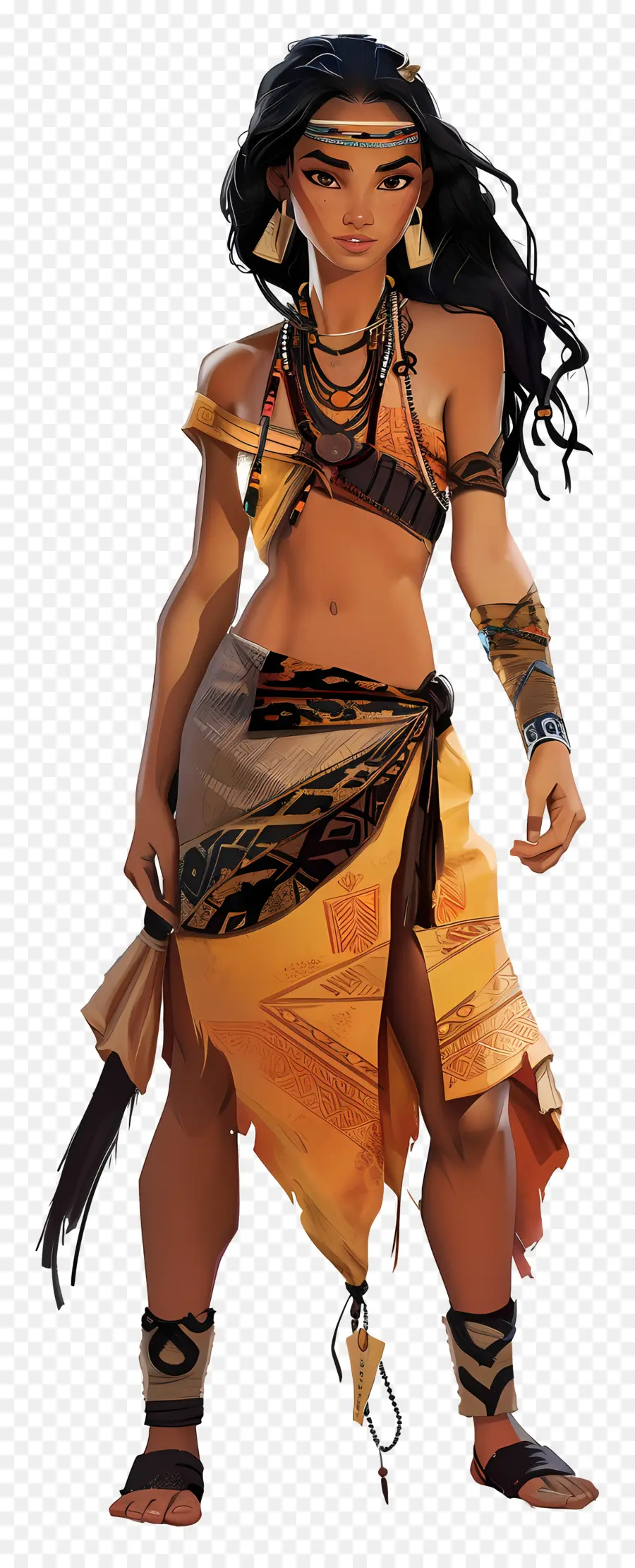 Kayara，Mujer Tribal PNG