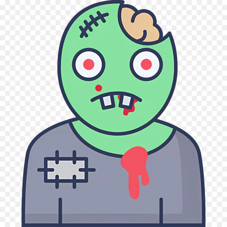 Zombie De Halloween，Personaje Zombi PNG