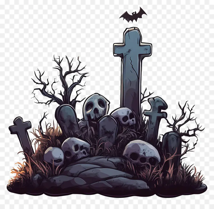 Cementerio De Halloween，Cementerio PNG