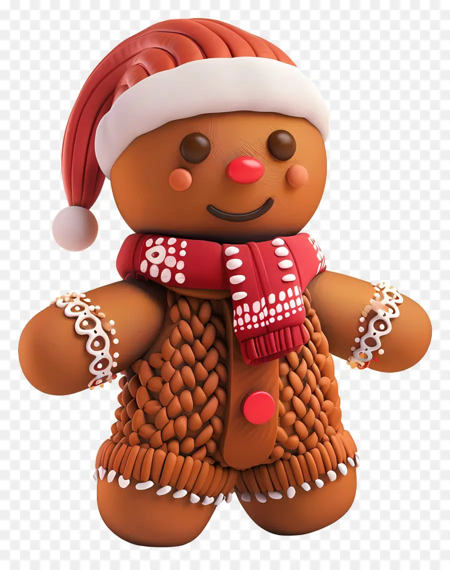 Hombre De Jengibre，Navidad PNG