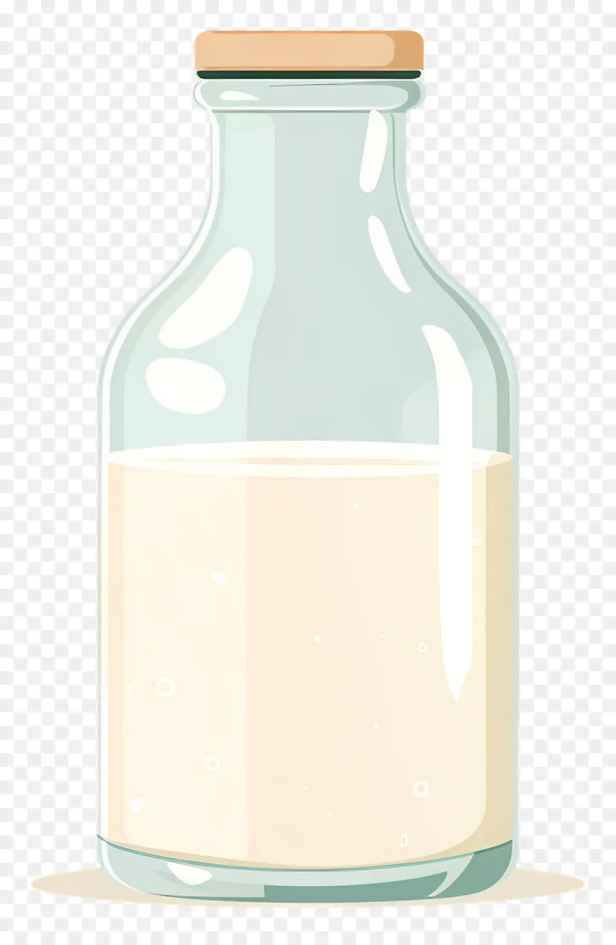 Botella De Leche，Lácteos PNG