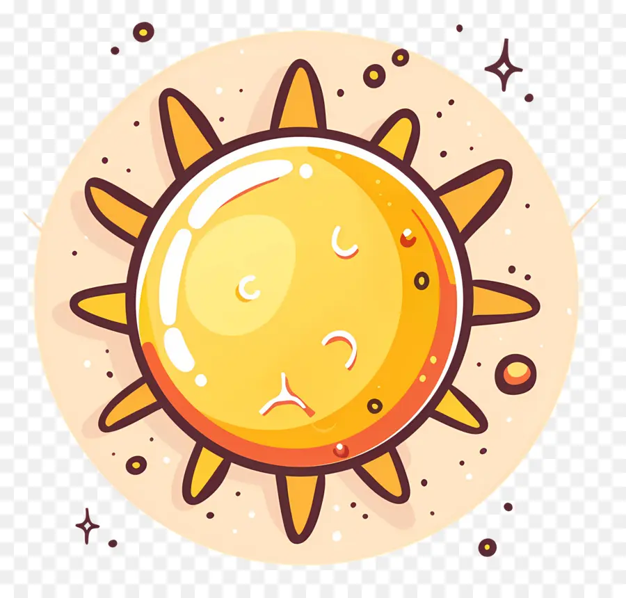 Sol Kawaii，Sol PNG