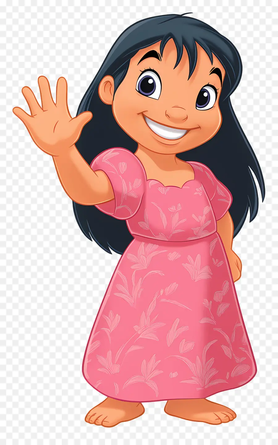 Personaje Lilo，Niña De Dibujos Animados PNG