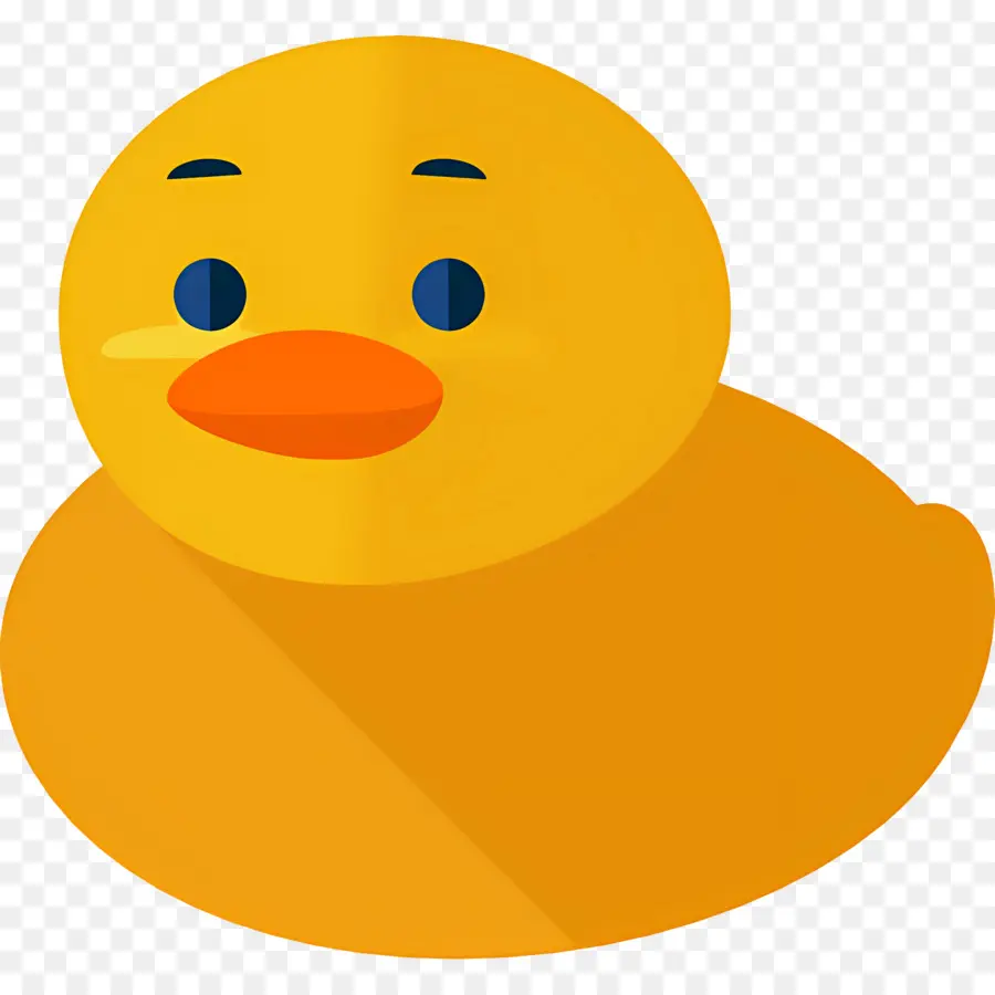 Pato De Dibujos Animados，Pato De Goma Amarillo PNG