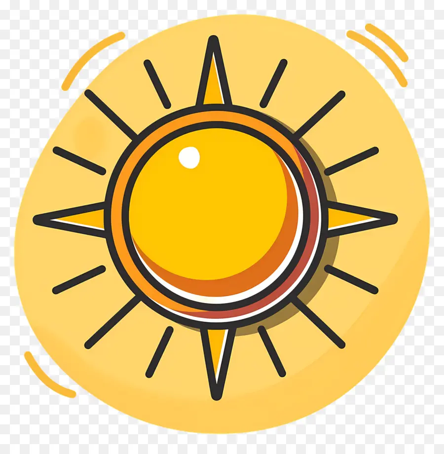 Sol Kawaii，Icono Del Sol PNG