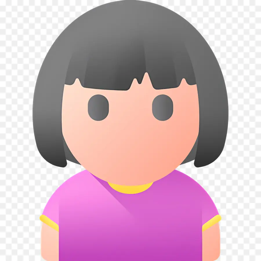 Niña，Niña De Dibujos Animados PNG