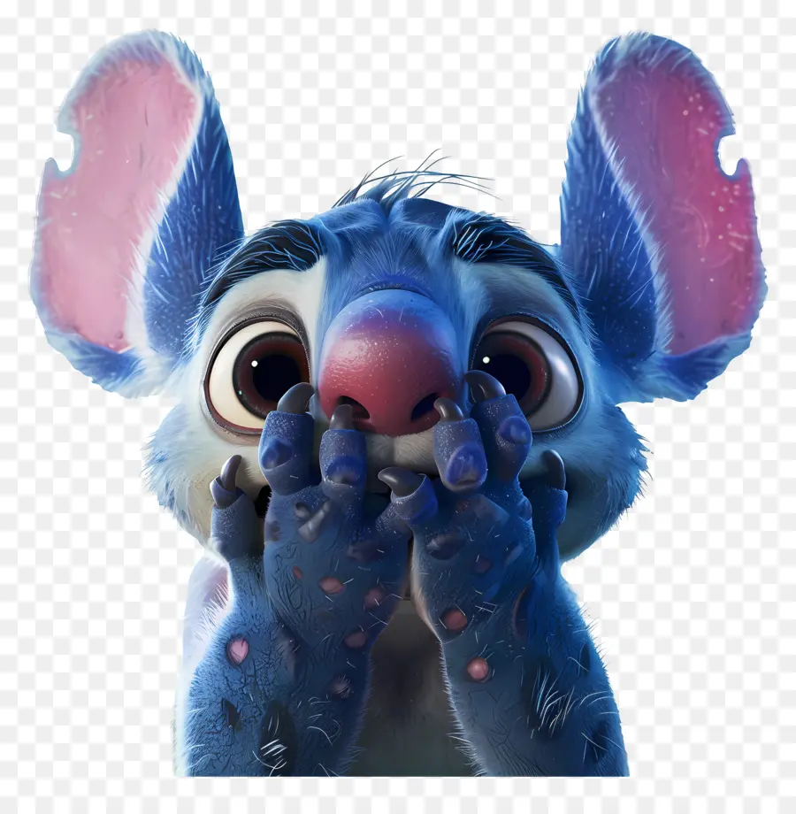 Puntada Disney，Personaje De Dibujos Animados Azul PNG