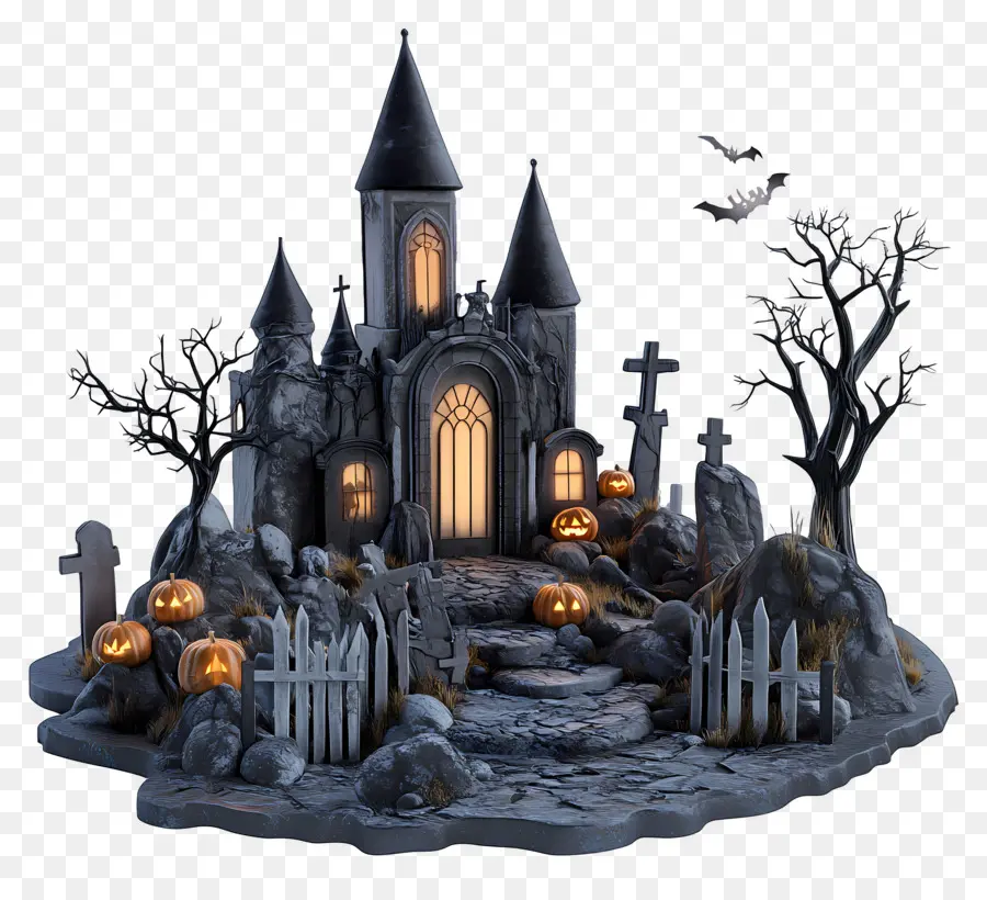 Cementerio De Halloween，Cementerio PNG