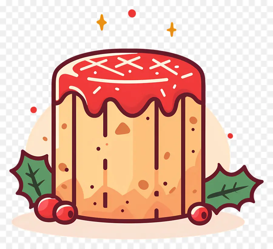 Panetón，Pastel De Navidad PNG