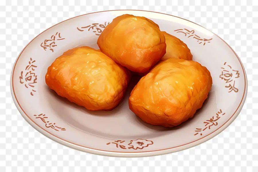 Pan Pakora，Pasteles Dorados PNG