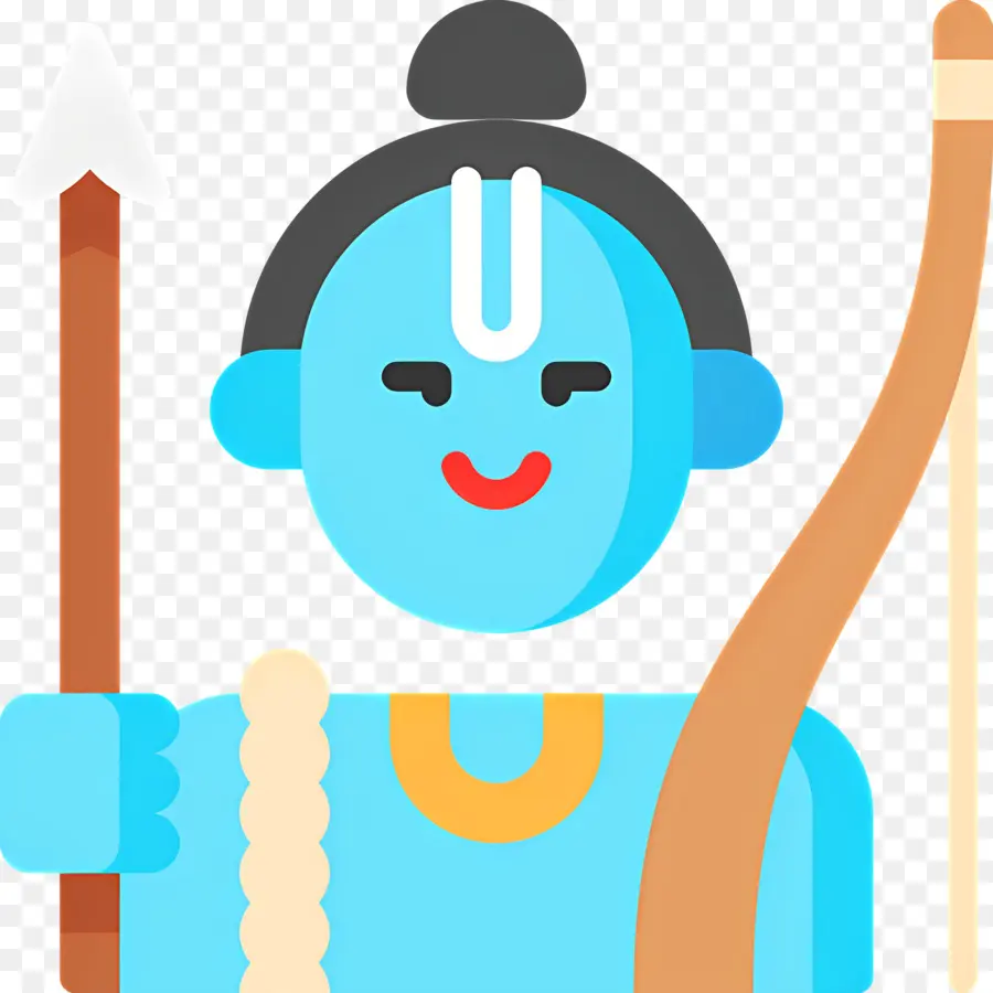 Rama，Deidad Azul PNG