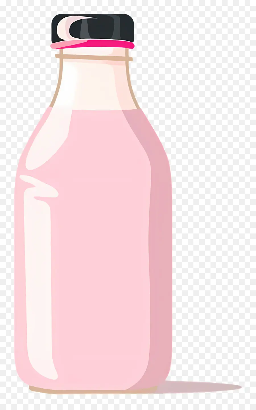 Botella De Leche，Botella Rosa PNG