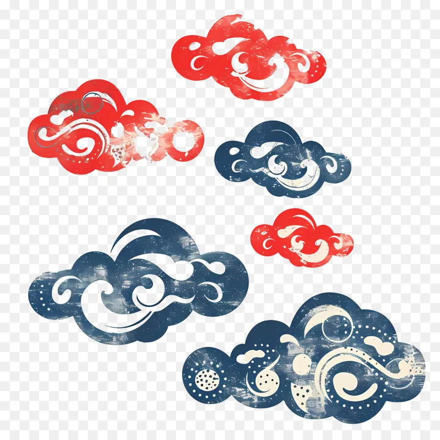 Nubes Auspiciosas，Nubes PNG