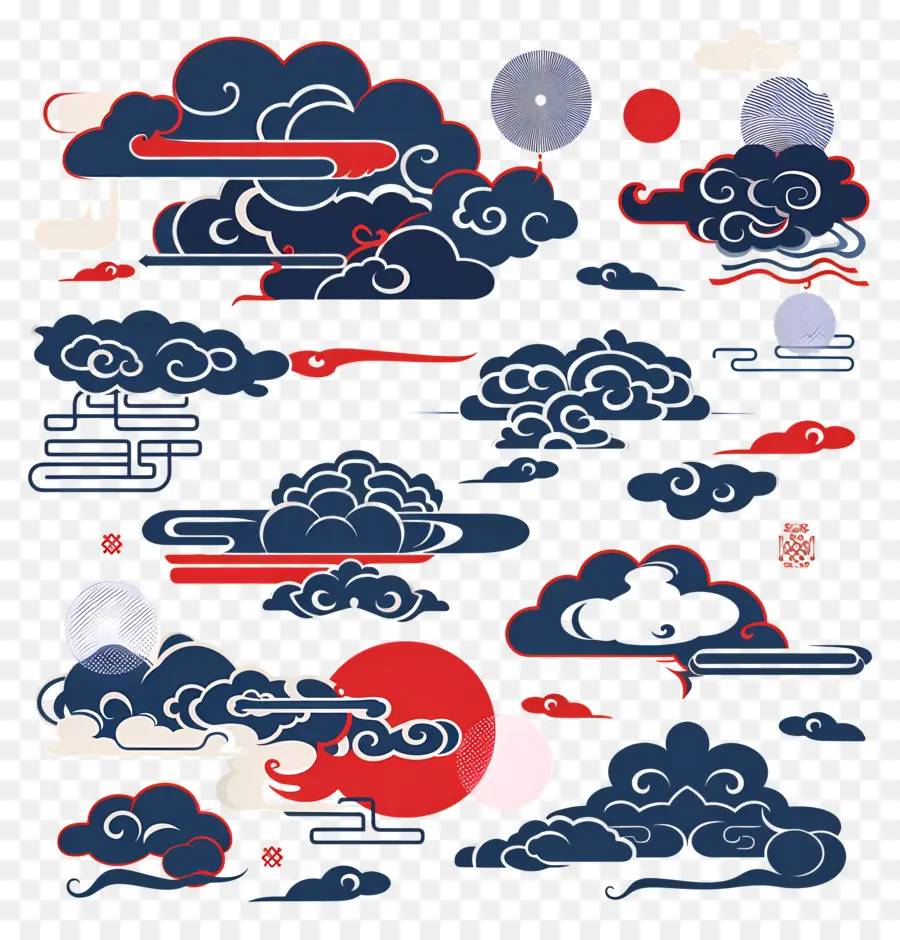 Nubes Auspiciosas，Nubes PNG