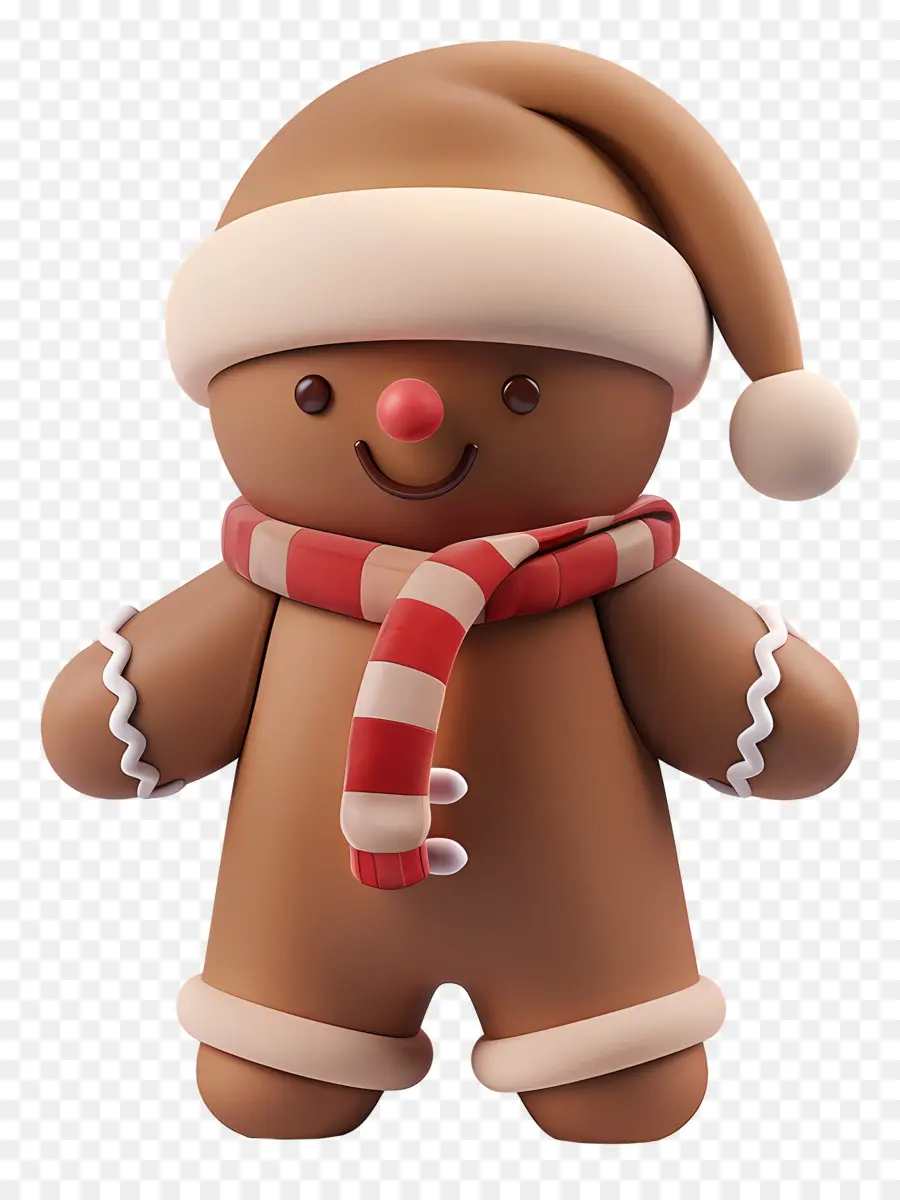 Hombre De Jengibre，Navidad PNG