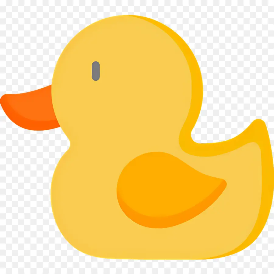 Pato De Dibujos Animados，Pato De Goma Amarillo PNG