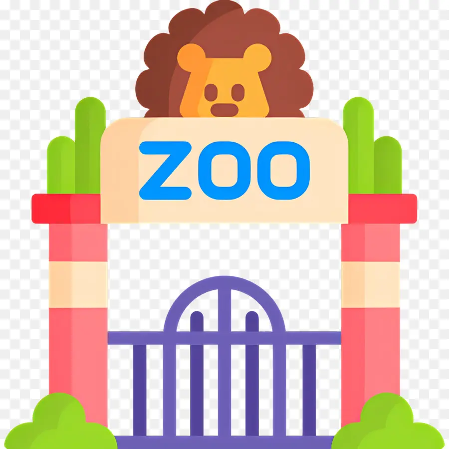 Zoo，Entrada Al Zoológico PNG