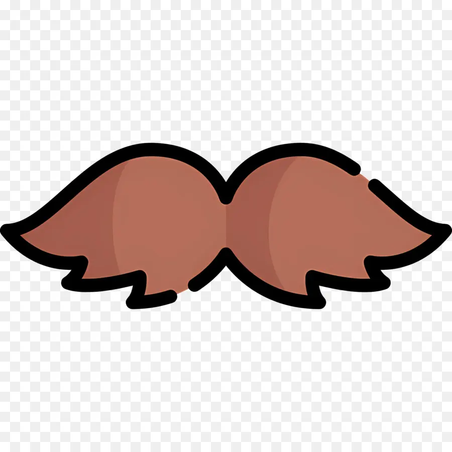 Bigote，Bigote Marrón PNG